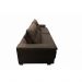Sofá Retrátil e Reclinavel Oklahoma 2,52 Mts Com Molas e Pillow no Assento Tecido Suede Café - Cama InBox
