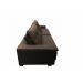 Sofá Retrátil e Reclinavel Oklahoma 2,82 Mts Com Molas e Pillow no Assento Tecido Suede Café - Cama InBox