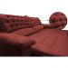 Sofá Retrátil, Reclinável Molas Ensacada Cama inBox Botonê 2,32m Espuma Viscoelástico Suede Vermelho