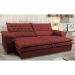 Sofá Retrátil, Reclinável Molas Ensacada Cama inBox Botonê 2,92m Espuma Viscoelástico Suede Vermelho