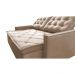 Sofá Sem Caixa Retrátil e Reclinável 1,65m Cama inBox Studio Suede Velusoft Bege