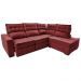 Sofá de Canto Direito 2,65x2,30m Retrátil e Reclinável com Molas Ensacadas Cama inBox Nobre Vermelho