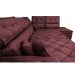 Sofá de Canto Retrátil e Reclinável Direito 3,00x2,36m Molas Cama inBox Espanha Velusoft Vinho