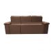 Sofa Itália 2,80 Mts Retrátil e Reclinavel Tecido Suede Castor - Cama InBox