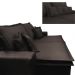 Sofa Retrátil e Reclinável com Molas Cama inBox Premium 2,32m tecido em linho Marrom