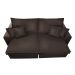 Sofa Retrátil e Reclinável com Molas Cama inBox Premium 2,32m tecido em linho Marrom