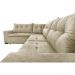 Sofa de Canto Retrátil e Reclinável com Molas Cama inBox Oklahoma 3,45X2,41 ou 2,41X3,45 Bege