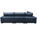 Sofa de Canto Retrátil e Reclinável com Molas Cama inBox Oklahoma 3,65X2,51 ou 2,51X3,65 Azul