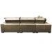 Sofa de Canto Retrátil e Reclinável com Molas Cama inBox Oklahoma 3,65X2,51 ou 2,51X3,65 Castor