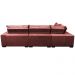 Sofa de Canto Retrátil e Reclinável com Molas Cama inBox Oklahoma 3,65X2,51 ou 2,51X3,65 Vermelho