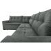 Sofa de Canto Retrátil e Reclinável com Molas Cama inBox Oklahoma 3,85X2,61 ou 2,61X3,85 Cinza