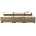 Sofa de Canto Retrátil e Reclinável com Molas Cama inBox Oklahoma 3,85X2,64 ou 2,64X3,85 Bege