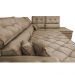 Sofa de Canto Retrátil e Reclinável com Molas Cama inBox Platinum 3,00x2,36 Tecido Suede Castor