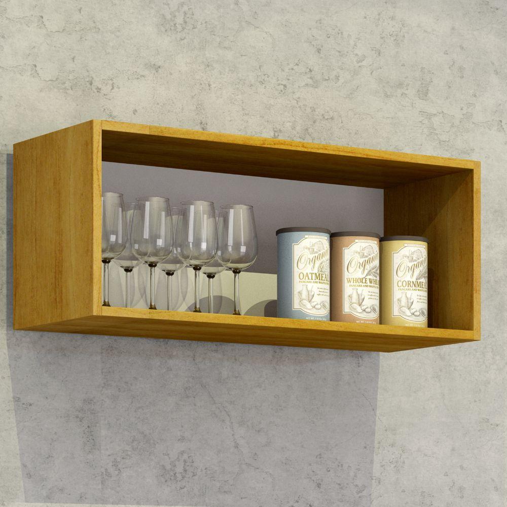 Armário Aéreo de Geladeira Maísa CHF Cinamomo Off White