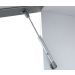 Armario Aereo 3 Portas Adega Ebano CHF Moveis Branco/Preto