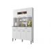 Armario de Cozinha 8 Portas 2 Gavetas Onix CHF Moveis Branco