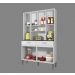 Armario de Cozinha 8 Portas 2 Gavetas Onix CHF Moveis Branco