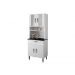 Armario de Cozinha Ventura 4 Portas 1 Gaveta CHF Moveis Branco