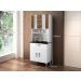 Armario de Cozinha Ventura 4 Portas 1 Gaveta CHF Moveis Branco/Carvalho