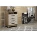 Comoda 4 Gavetas Paris CHF Moveis Cedro/Off White