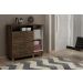 Comoda 4 Gavetas com Sapateira Paris CHF Moveis Imbuia