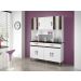 Cozinha Compacta 8 Portas 2 Gavetas Ventura CHF Moveis Branco/Imbuia