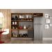 Cozinha Completa Liz CHF Moveis Carvalho/Off White