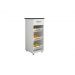 Fruteira 1 Gaveta Mini Croacia CHF Moveis Branco