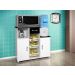 Fruteira Croacia Top Line 3 Cestos 2 Portas 1 Gaveta CHF Moveis Branco