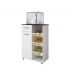 Fruteira Multiuso 1 Porta 1 Gaveta Nova Croácia CHF Moveis Branco