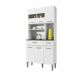 Kit Cozinha 6 Portas 2 Gavetas Onix CHF Moveis Branco