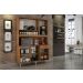 Kit Cozinha Compacta 5 Portas Esmeralda CHF Moveis Carvalho