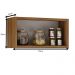 Nicho para Cozinha com Porta Jade CHF Carvalho/Off White