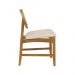 Conjunto 2 Cadeiras de Jantar Hanna Tela Natural e Linho Off White - WP 59094