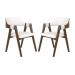 Conjunto 2 Cadeiras de Jantar Ottawa Cappuccino Korino Perolado - 58979