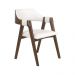 Conjunto 2 Cadeiras de Jantar Ottawa Cappuccino Korino Perolado - 58979