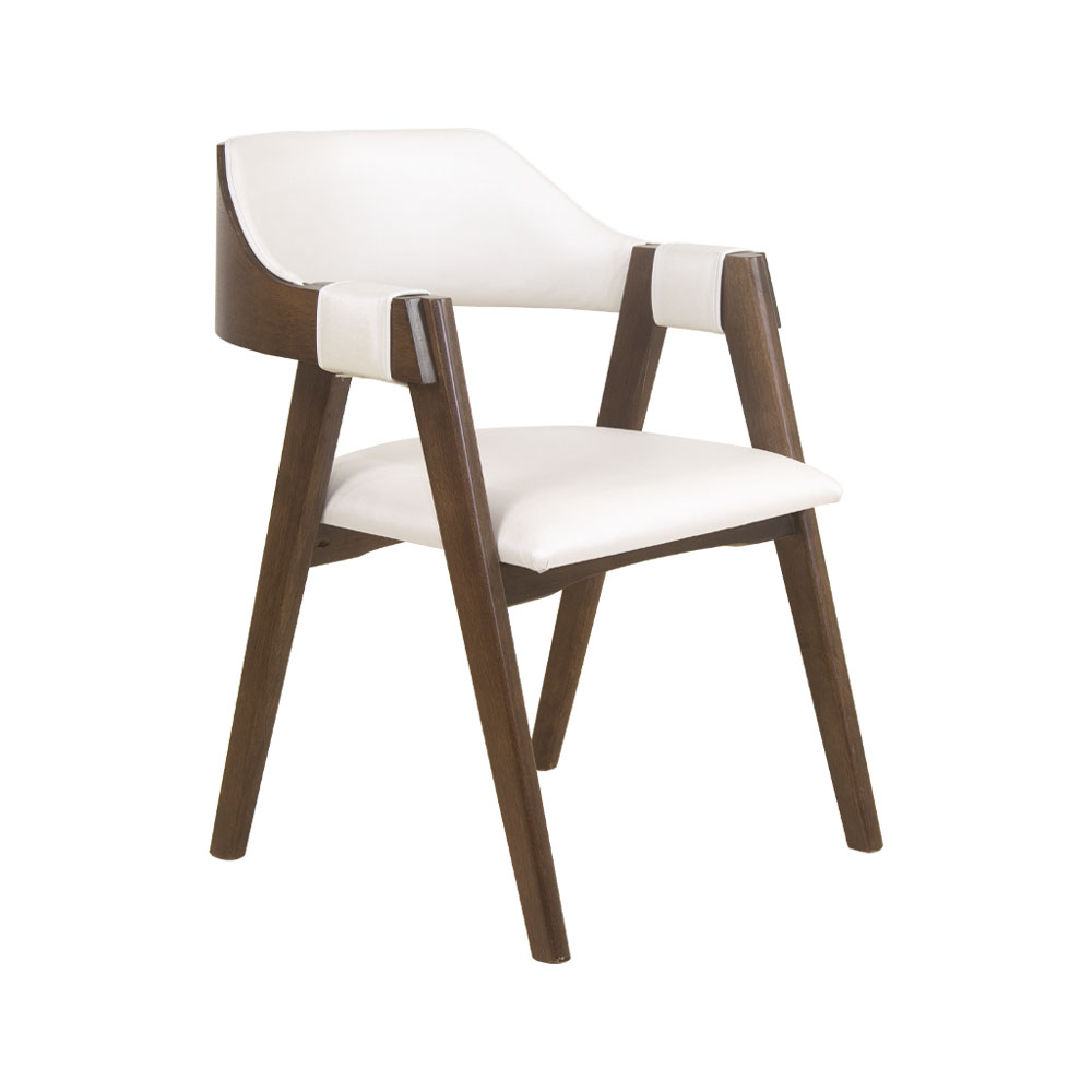 Conjunto 2 Cadeiras de Jantar Ottawa Cappuccino Korino Perolado - 58979