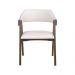 Conjunto 2 Cadeiras de Jantar Ottawa Cappuccino Korino Perolado - 58979