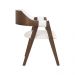 Conjunto 2 Cadeiras de Jantar Ottawa Cappuccino Korino Perolado - 58979