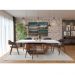 Conjunto 2 Cadeiras de Jantar Ottawa Cappuccino Korino Preto - 58985
