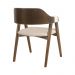 Conjunto 2 Cadeiras de Jantar Ottawa Cappuccino Linho Off White - 58971