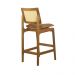 Conjunto 3 Banquetas Atlântida Amêndoa e Couríssimo Caramelo - WP 59152