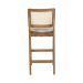 Conjunto 4 Banquetas Atlântida Amêndoa e Linho Off White - WP 59120