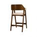 Conjunto 4 Banquetas Estofadas Ottawa Cappuccino e Linho Off White - 58950