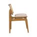 Conjunto 6 Cadeiras de Jantar Atlântida Amêndoa e Linho Off White - WP 59126