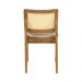 Conjunto 6 Cadeiras de Jantar Atlântida Amêndoa e Linho Off White - WP 59126