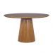 Mesa de Jantar Santorini Cinamomo Amêndoa 130 cm - Wood Prime 58737