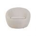 Poltrona Maia Fixa Linho Off White - Wood Prime 58480