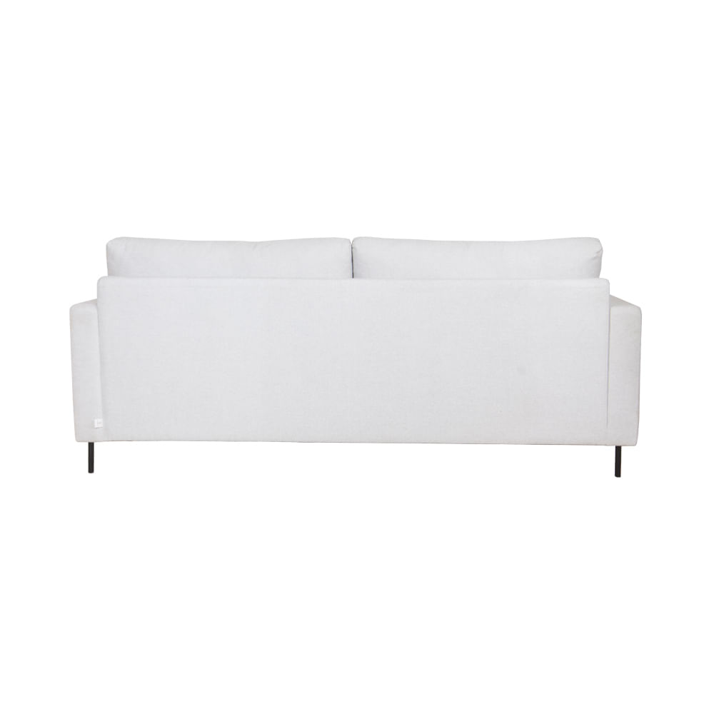 Sofá Estofado Elite 2 Lugares 200 cm Linho Off White - 58735