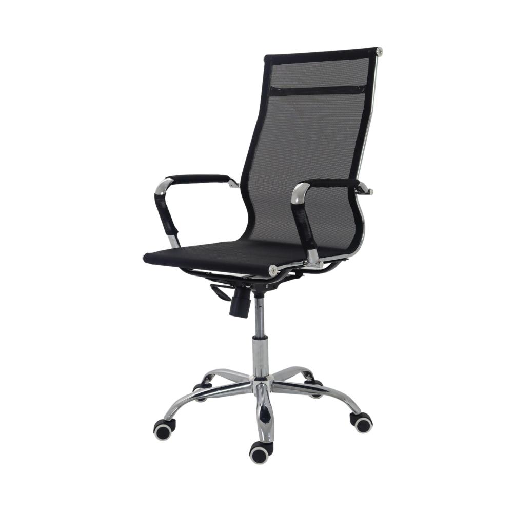 1 Presidente Eames Mesh + 2 Fixas Detroit Preta